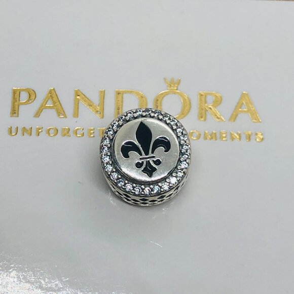 ✨🔥Pandora New Orleans Louisiana Exclusive Fleu De Lis Charm - Picture 1 of 4